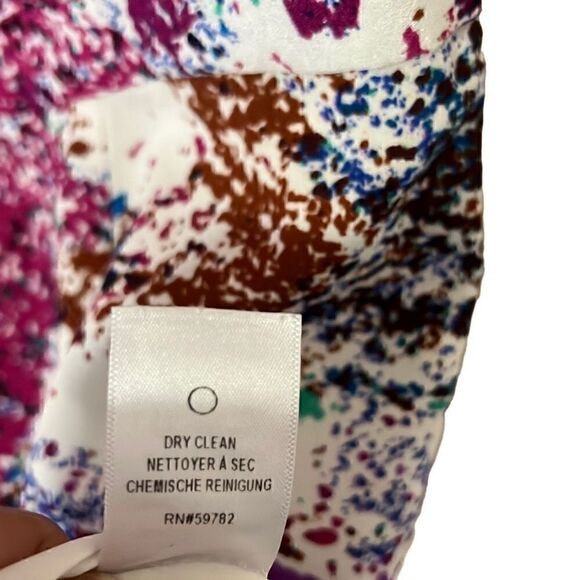 Adrianna Papell Multicolored Knee Length Cocktail Dress - Picture 5 of 7